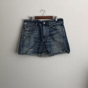 ✨SOLD✨ Citizens of Humanity Y2K Denim Mini Skirt Women's 27